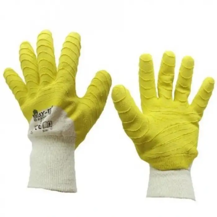 BAY-EL İŞ ELDİVENİ SARI DALGALI EL085 (EL110-1)
