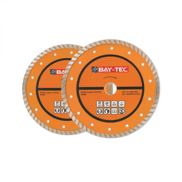 BAY-TEC ELMAS TESTERE TURBO 180 MM MK-0280