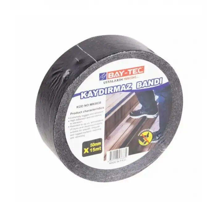 BAY-TEC KAYDIRMAZLIK BANDI 50 MM X 15 MT MK-0838