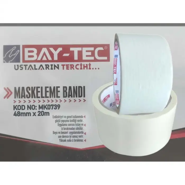 BAY-TEC MASKELEME BANDI 48MM X20MT MK-0739(PK-6LI)