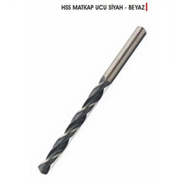 BAY-TEC MATKAP UCU HSS SİYAH BEYAZ 17 MM 1190 5 Lİ