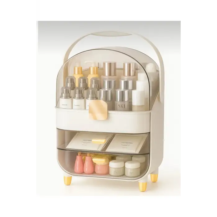 BEE HOME MAKYAJ ORGANİZER BEYAZ AK-865