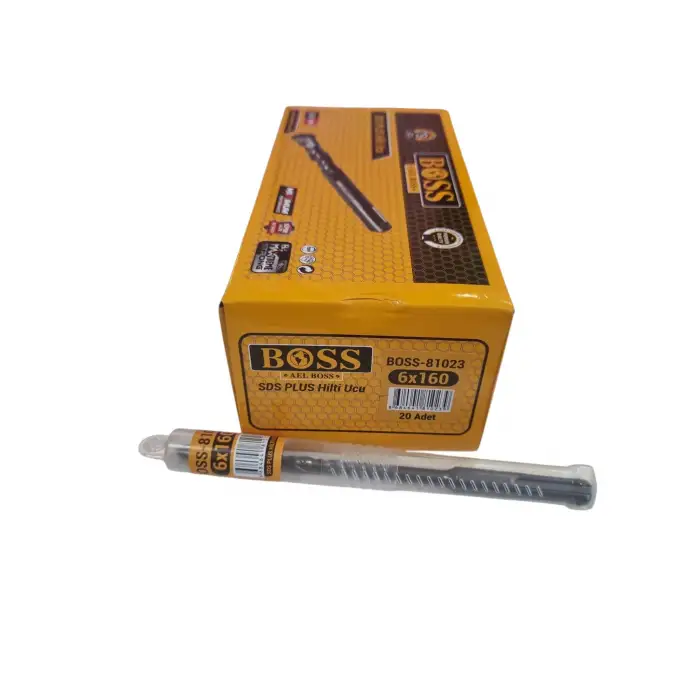 BOSS SDS PLUS HİLTİ UCU 6X160 MM 81023 (PKT-20 L)