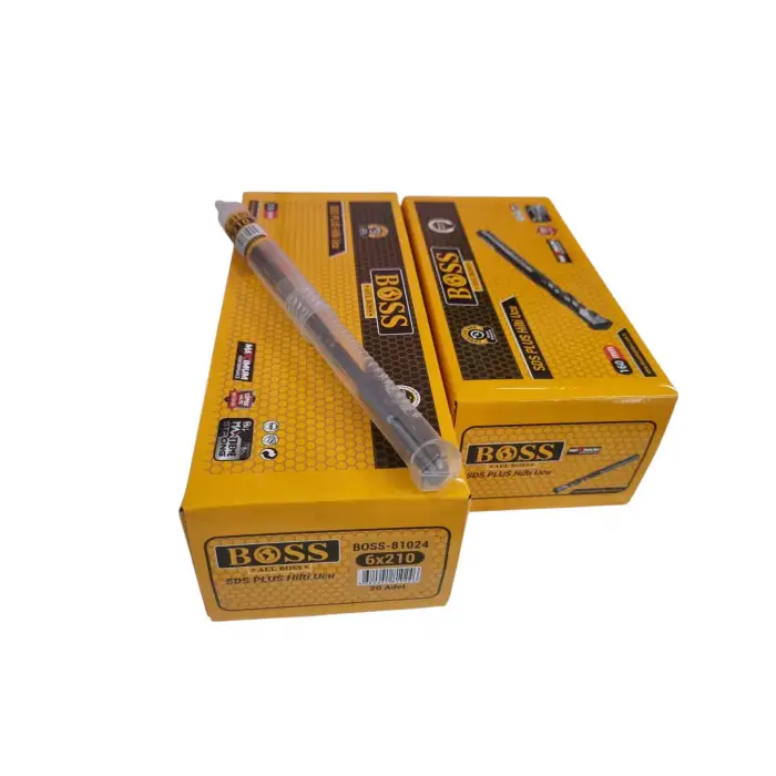 BOSS SDS PLUS HİLTİ UCU 6X210 MM 81024 (PKT-20 Lİ)