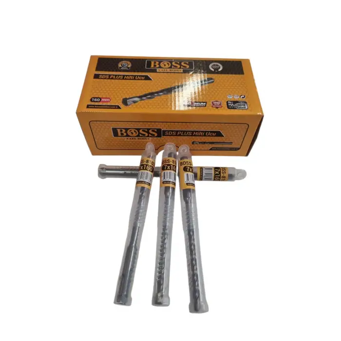 BOSS SDS PLUS HİLTİ UCU 7X160 MM 81036 (PKT-20 L)