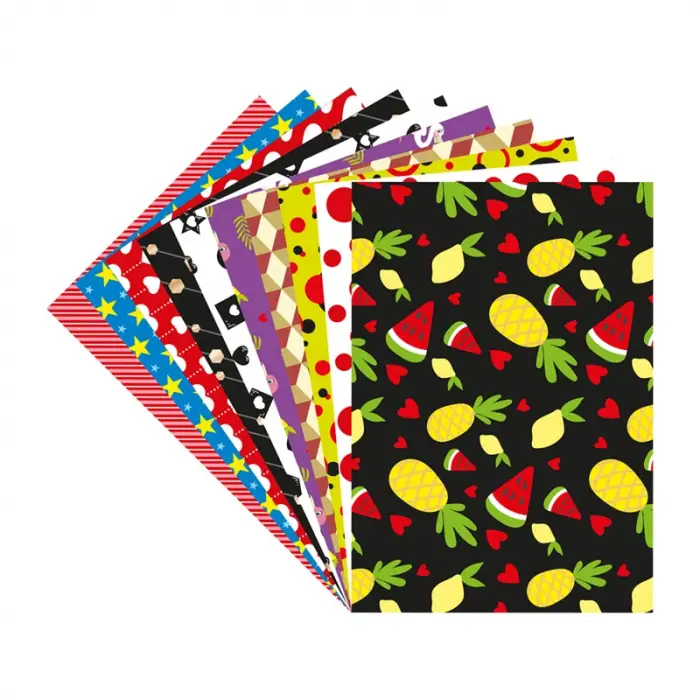 BRİSTOL KARTON 50X70 DESENLI 10 LU