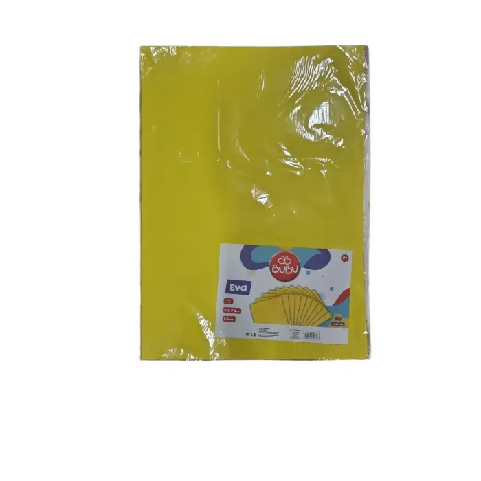 BU-BU 50X70 SARI RENK EVA 10 LU EV-0010