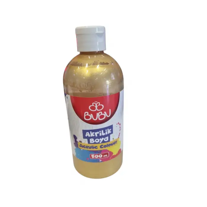 BU-BU AKRİLİK BOYA MET. ALTIN 500 GR AKR-30