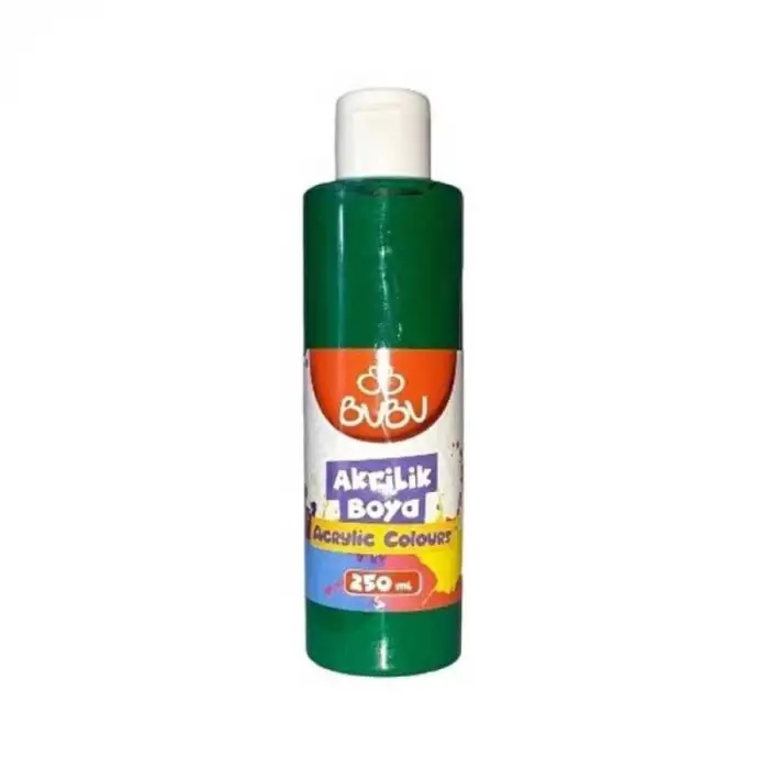 BU-BU AKRİLİK BOYA YEŞİL 250 ML AKR-005