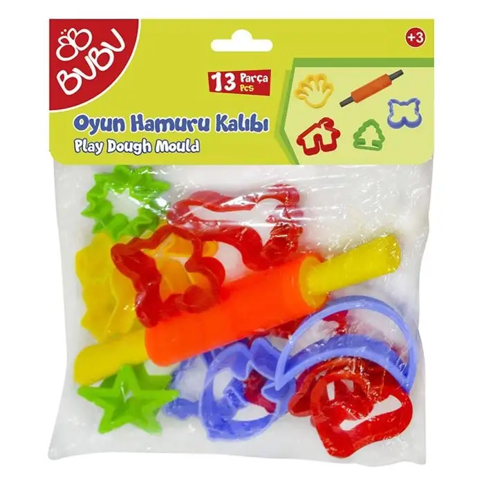 BU-BU OYUN HAMURU KALIBI MERDANELİ 13 PRÇ HAK-0011