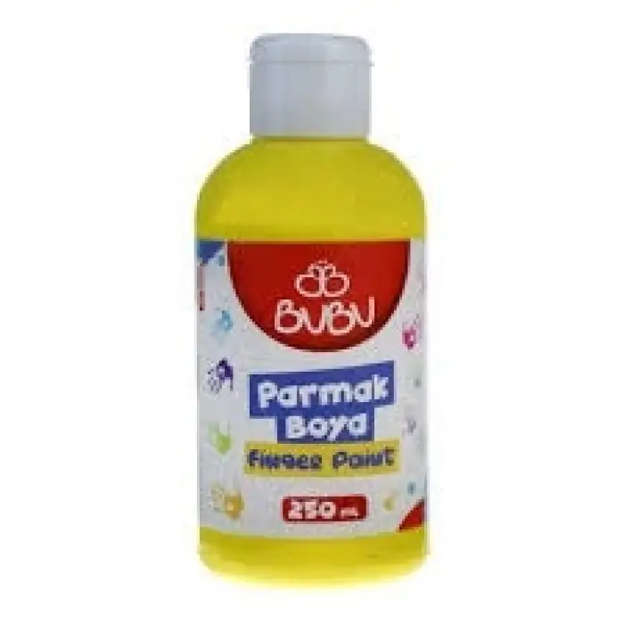 BU-BU PARMAK BOYA SARI 250 ML PAR-014