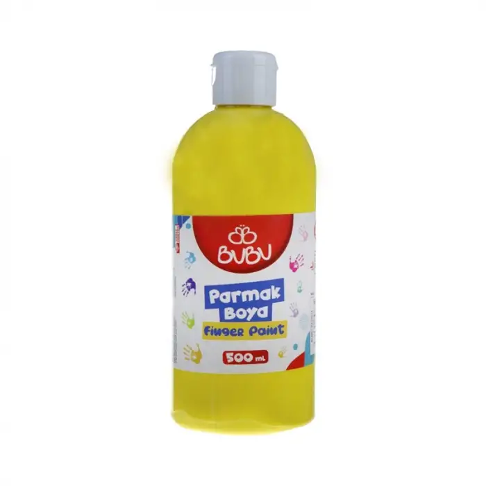 BU-BU PARMAK BOYA SARI 500 ML PAR-004