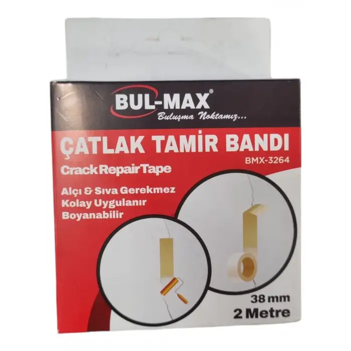 BUL-MAX ÇATLAK TAMİR BANDI 38MMX2 MT BMX-3264