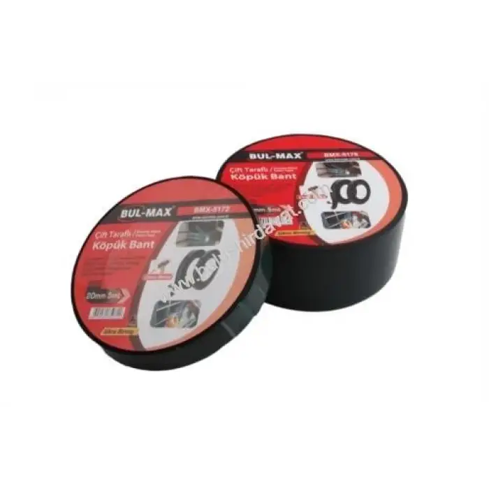 BUL-MAX ÇİFT TARAFLI KÖPÜK BANT 50 X 5 MT BMX-5176