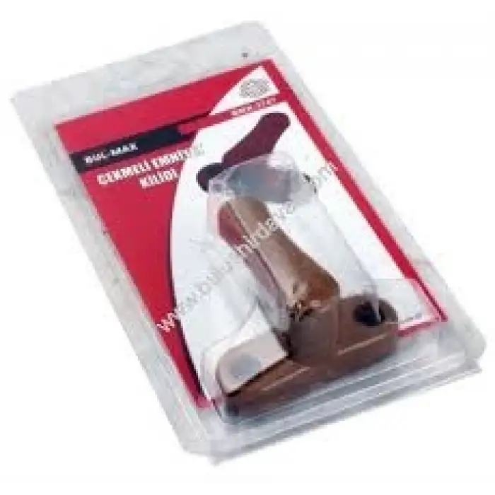BUL-MAX EMNİYET KİLİDİ ÇEKMELİ KAHVE BMX-3747