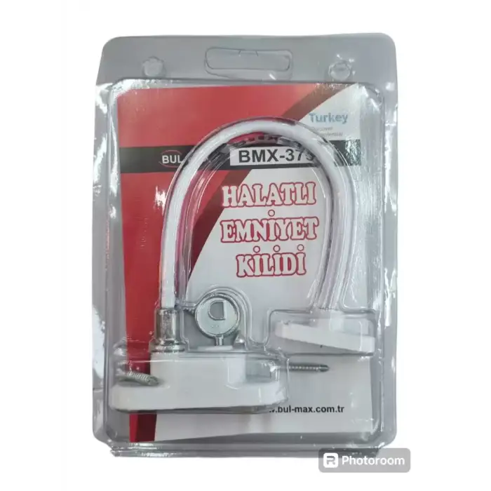 BUL-MAX EMNİYET KİLİDİ HALATLI BEYAZ BMX-3758