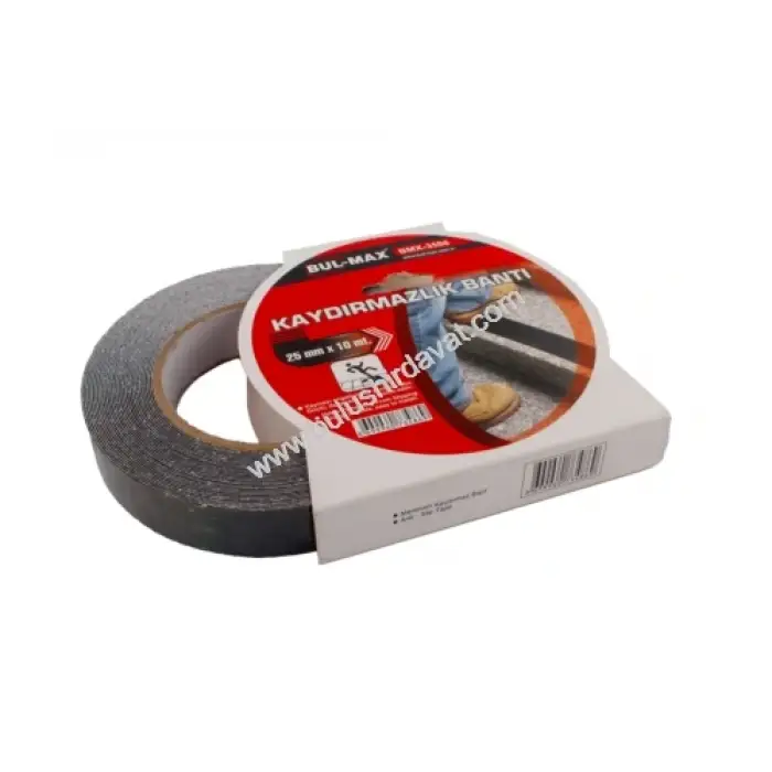 BUL-MAX KAYDIRMAZ BANT 25MMX5 MT ŞEFAF BMX-3262