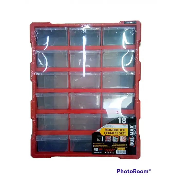 BUL-MAX MONOBLOK ÇEKMECE SETİ 18 Lİ ASR-6002-6402