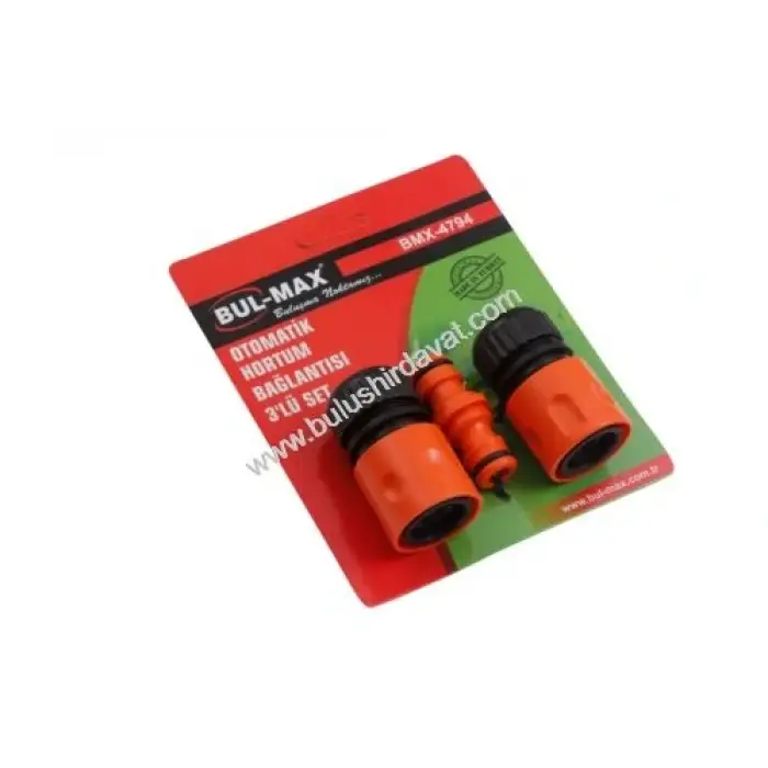 BUL-MAX OTOMATİK HORTUM BAĞLANTISI 3 LÜ BMX-4794