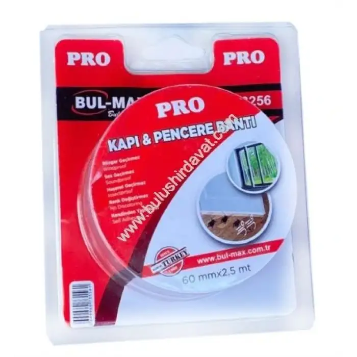 BUL-MAX PRO KAPI ALTII BANDI 60MMX2,5 MT BMX-3256
