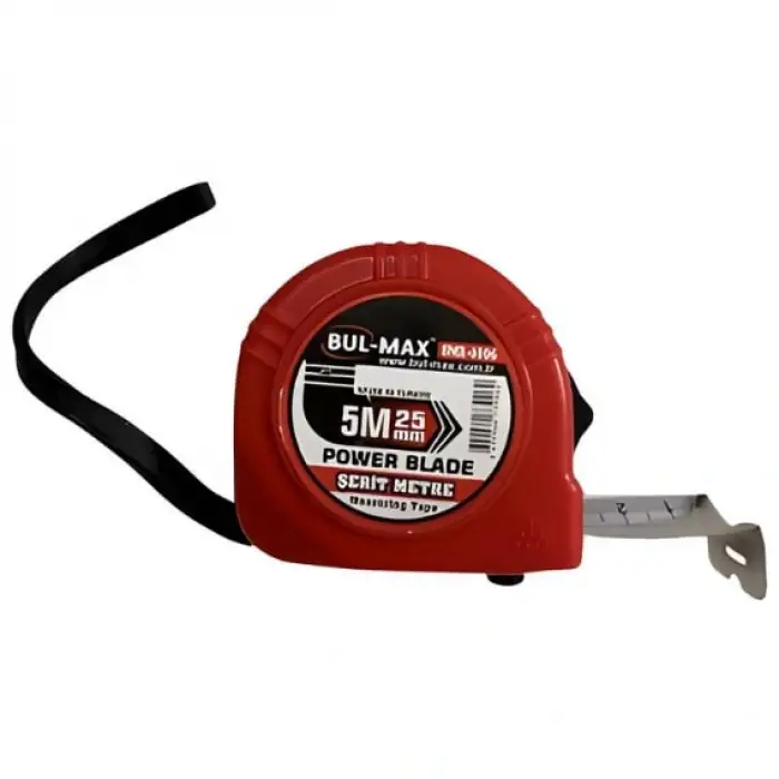 BUL-MAX ŞERİT METRE 5 X25 MM BMX-4006