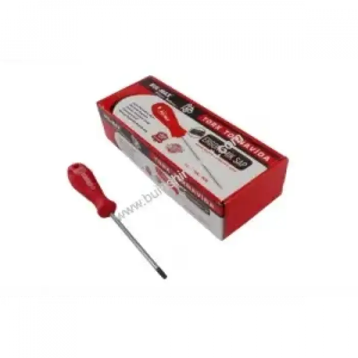 BUL-MAX TEK TORNAVİDA 3X80 MM DÜZ 2601  (PK-12 Lİ)