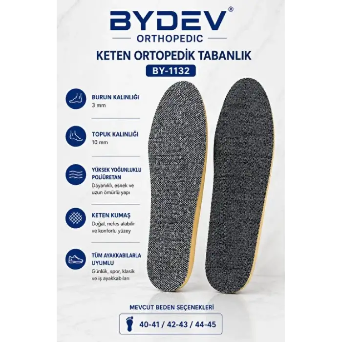 BYDEV AYAKKABI KEÇESİ KETEN BY-1132