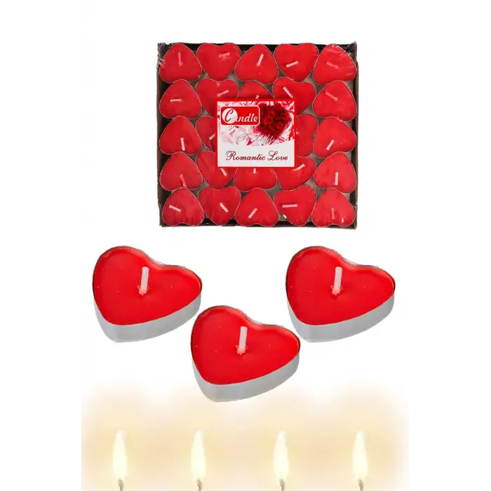 CANDLE TEA LIGHT MUM KALPLİ TGB-3525 50 Lİ