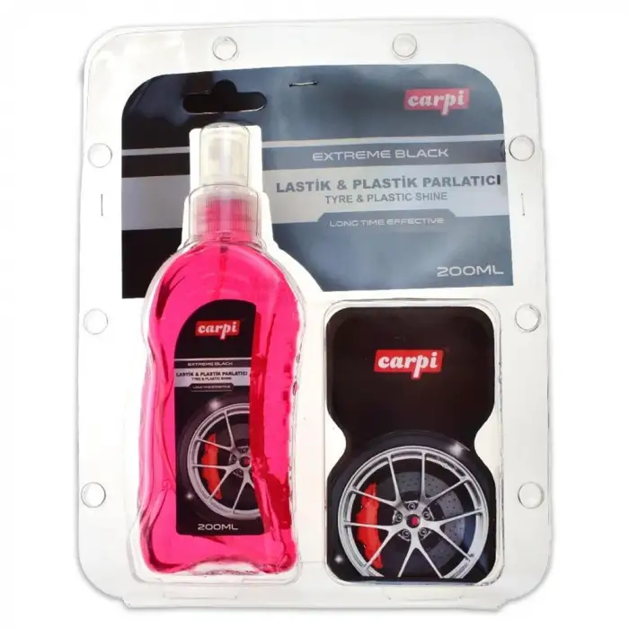 CARPİ LASTİK PLASTİK PARLATICI SET 200 ML 0912019