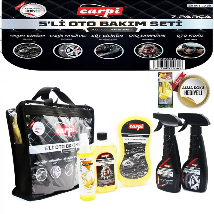 CARPİ OTO BAKIM SETİ 5 PARÇA 091-20-30