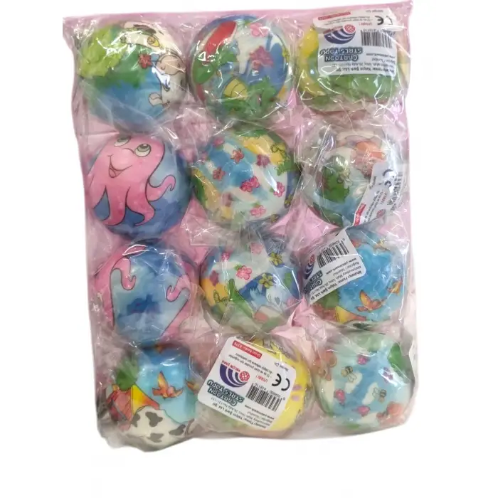 CARTOON STRES TOPU 0376 (PKT-12 Lİ)