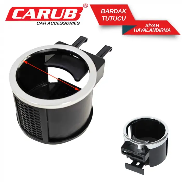 CARUB BARDAKLIK SİYAH 2941029