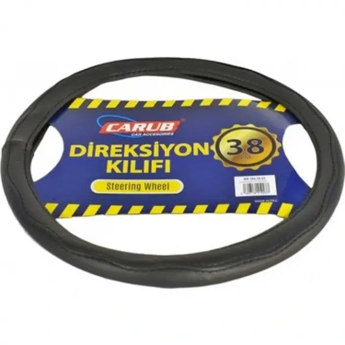 CARUB DİREKSİYON KILIFI SİYAH 38 CM 1841923