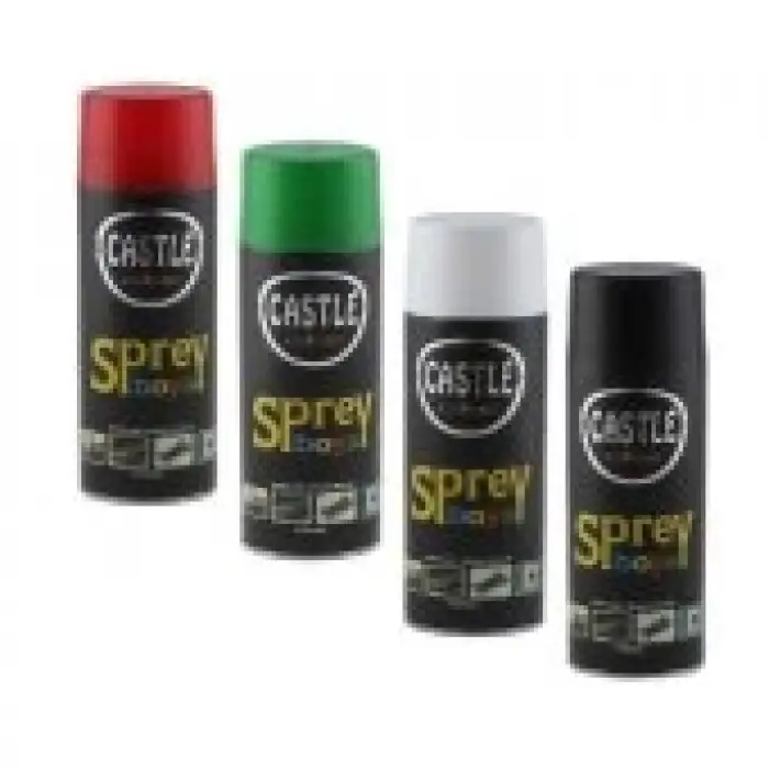 CASTLE SPREY BOYA GRİ 200 ML
