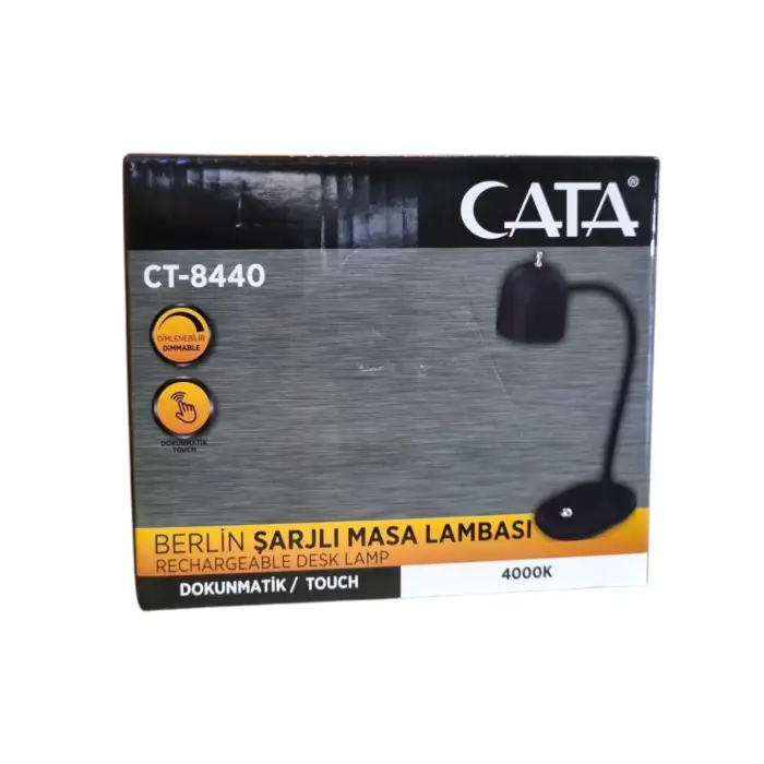 CATA BERLİN MASA LAMBASI ŞARJLI CT-8440