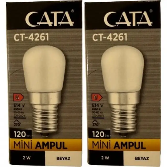 CATA BUZDOLABI AMPUL 2 W G.IŞIĞI CT-4261