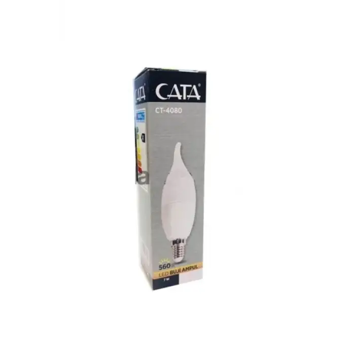 CATA LED BUJİ AMPUL KIVRIK 7 W G.IŞIĞI CT-4080G