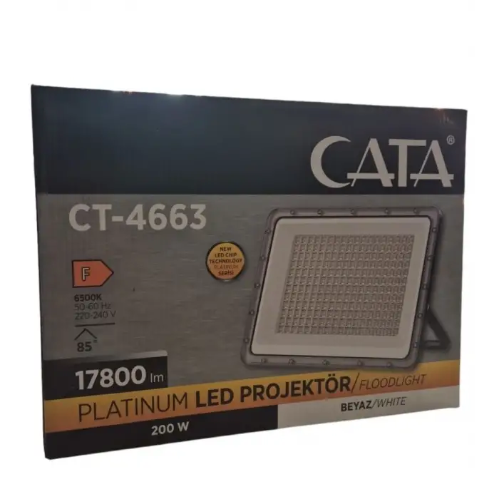 CATA PLATINUM LED PROJEKTÖR BEYAZ 200 W CT-4663