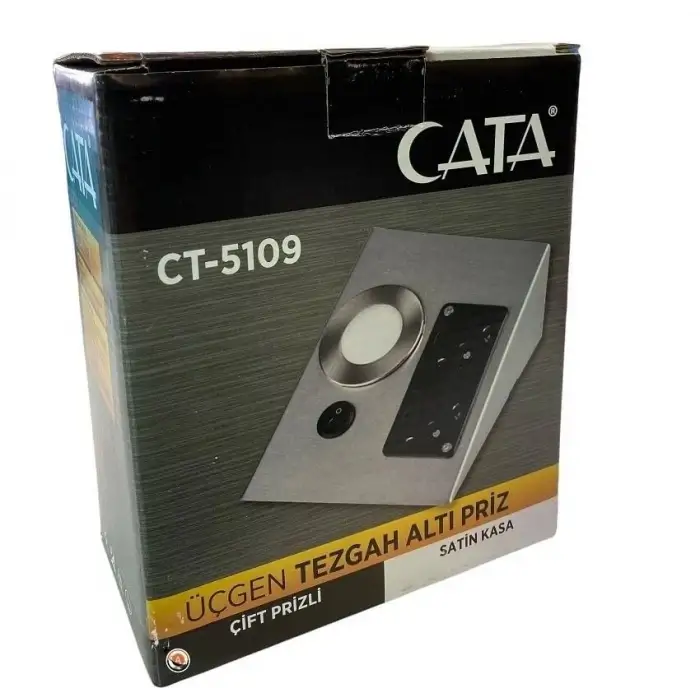 CATA TEZGAH AYDINLATMA ÇİFT PRİZLİ 5W CT-5109