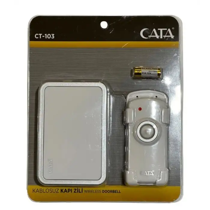 CATA UZAKTAN KUMANDALI ZİL CT-103