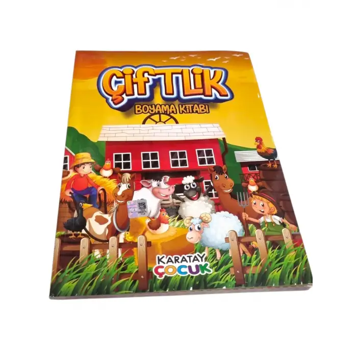 ÇİFTLİK BOYAMA KİTABI 128 SAYFA