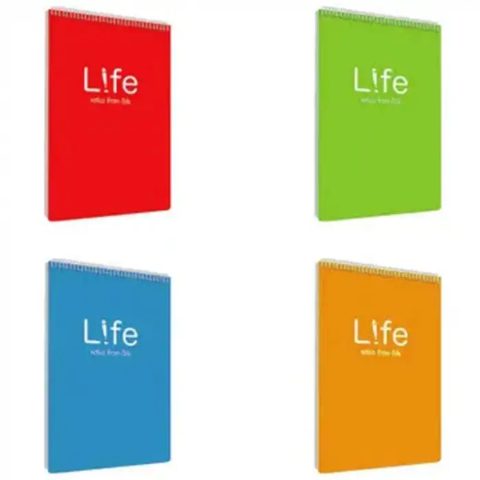 ÇINAR LİFE A4 BLOKNOT PP KAPAK 100 YP ÇİZGİLİ