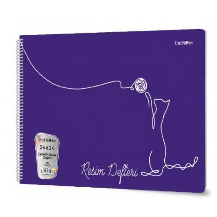 ÇINAR RESİM DEFTERİ PLASTİK KAPAK 25X35 (KOLİ-72L