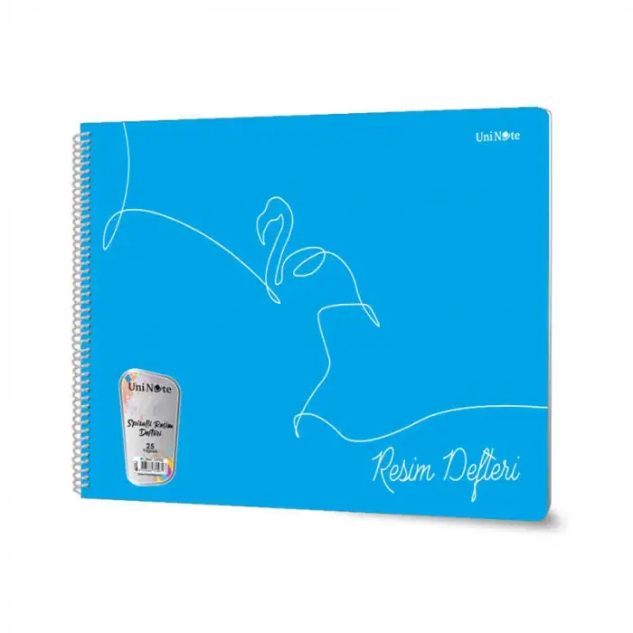 ÇINAR RESİM DEFTERİ PLASTİK KAPAK 25X35 (KOLİ-72L