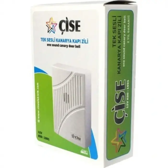 ÇİSE AKEL TEK SESLİ KANARYA KAPI ZİLİ 8001-3