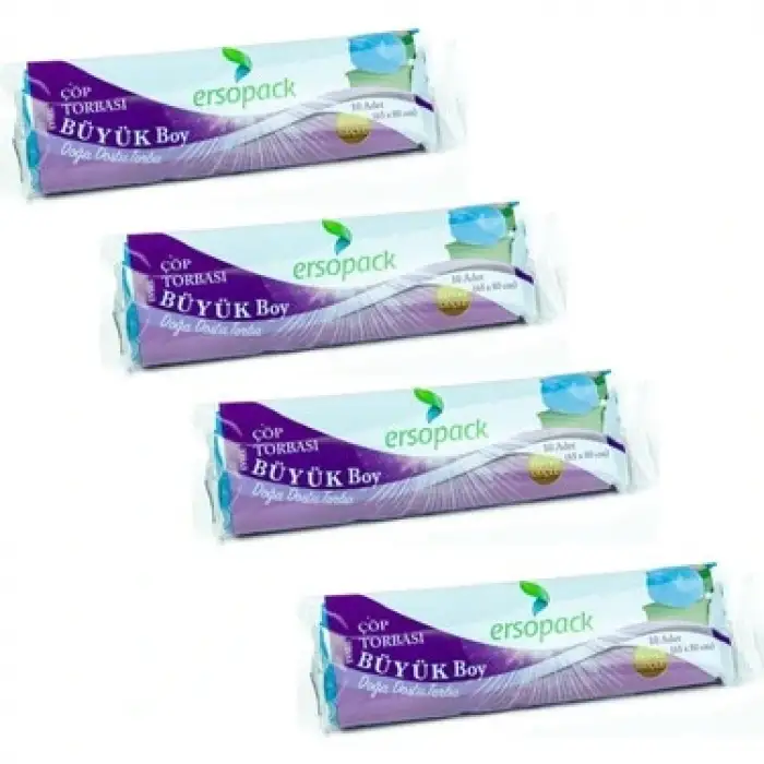 ÇÖP POŞETİ TORBASI BÜYÜK BOY 10 LU