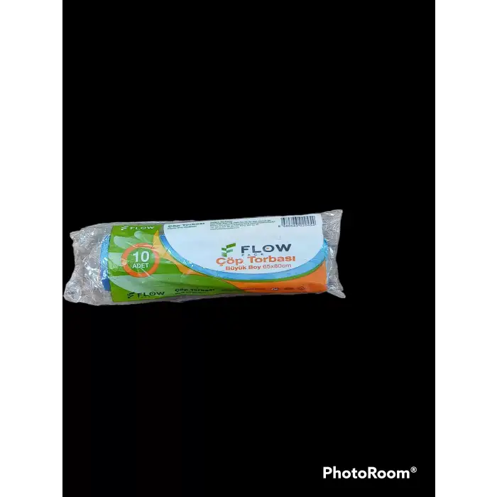 ÇÖP POŞETİ TORBASI BÜYÜK 65X80 CM MAVİ 85 GR 10 LU