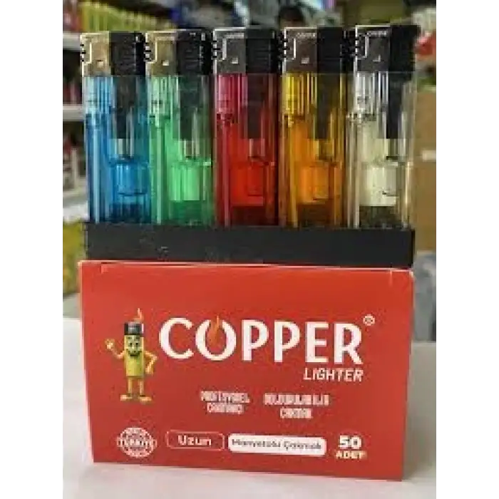 COPPER MANYETÜRLÜ ÇAKMAK CM-200 (PKT-50 Lİ)