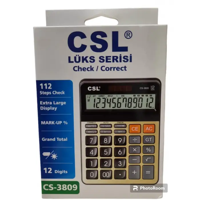 CSL HESAP MAKİNESİ CS-3809