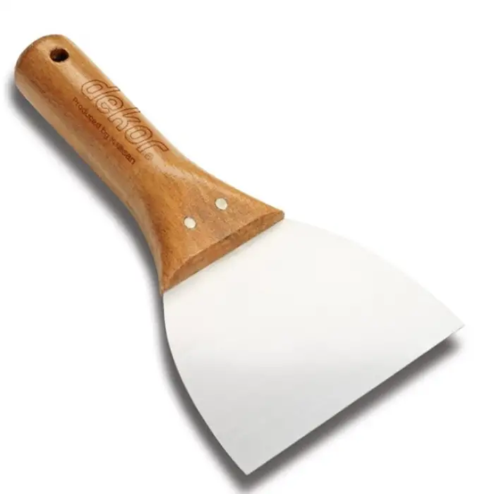 DEKOR AHŞAP SAPLI MACUN ISPATULA 12 CM 006